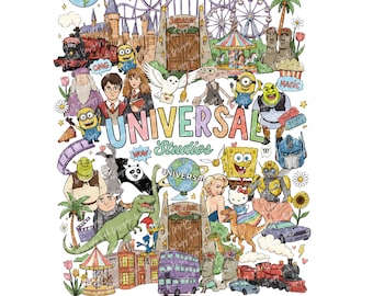 Universal Studios PNG - Harry Minionki Shrek Transformers Marylin Monroe Jurassic Potter Parki rozrywki Wakacje - wycieczka dla dziewczyn, wakacje rodzinne