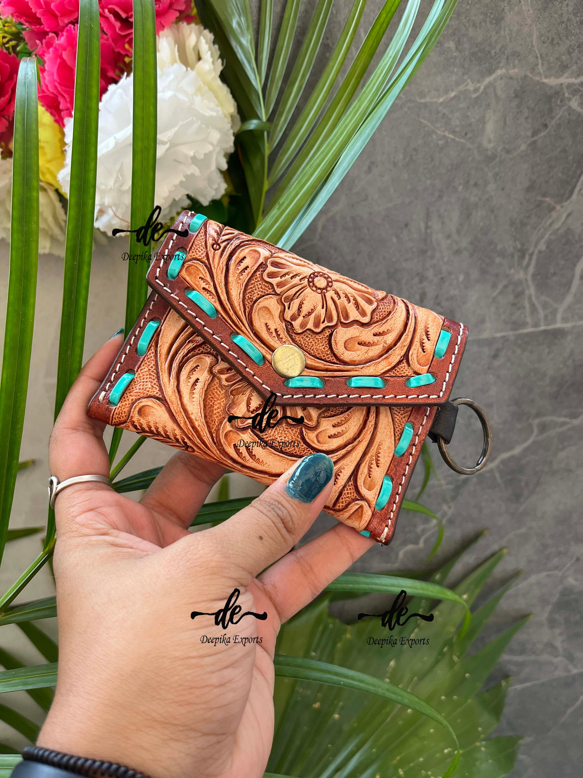 Ladies wallet Self Design - WL0975 - 1