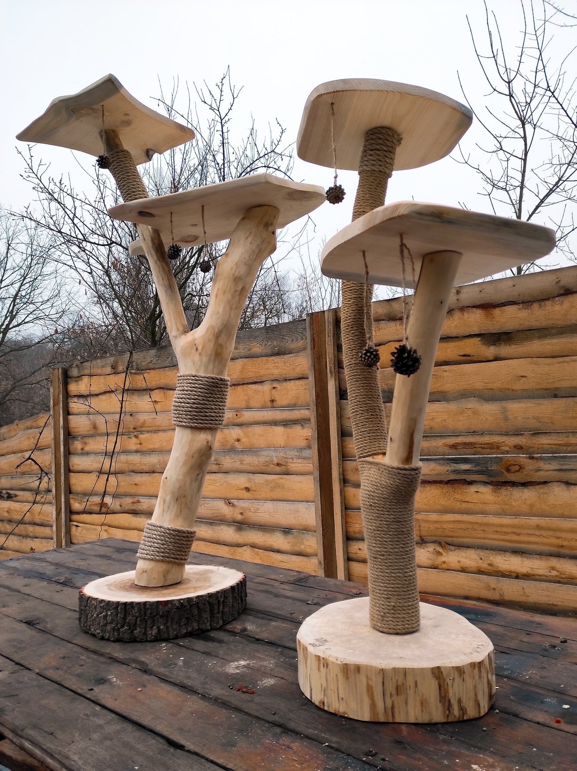 Eco Cat Scratching Post Unique Cat Trees Cat Tree Cat Etsy