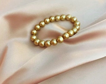 Gold Beaded Bracelet