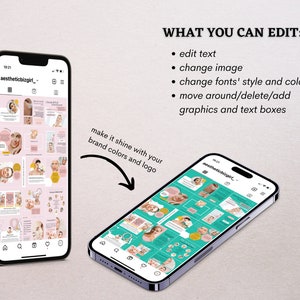 Editable Chemical Peel Instagram Post Template, Facial IG Feed, Skin Care Social Media Post, Beauty Salon Insta, Esthetician Template, Canva image 4