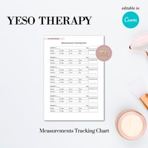 Bewerkbare Yeso-therapieformulieren, Body Slimming Wrap-sjablonen, toestemming voor lichaamsbeeldhouwen, klantintake voor lichaamscontouren, schoonheidssalon, medische spa afbeelding 6