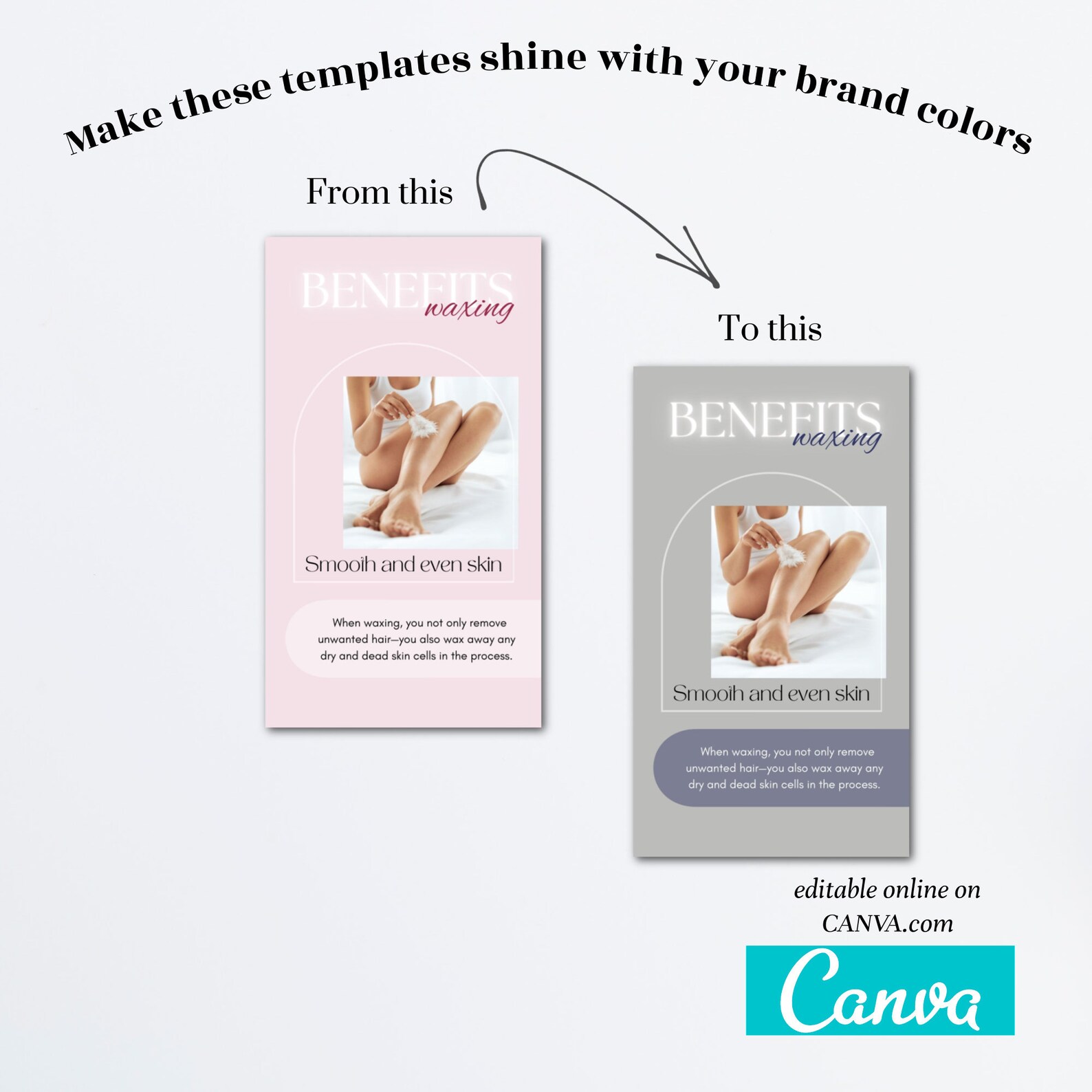 Editable Waxing Instagram Story Template Waxing Social Media - Etsy
