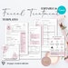 Editable Aesthetician Templates,Printable Skincare Forms, Facial Treatment Forms, Beauty Salon Esthetician Forms, Facial Consultation Form 
