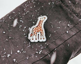 Acrylic Giraffe Pin
