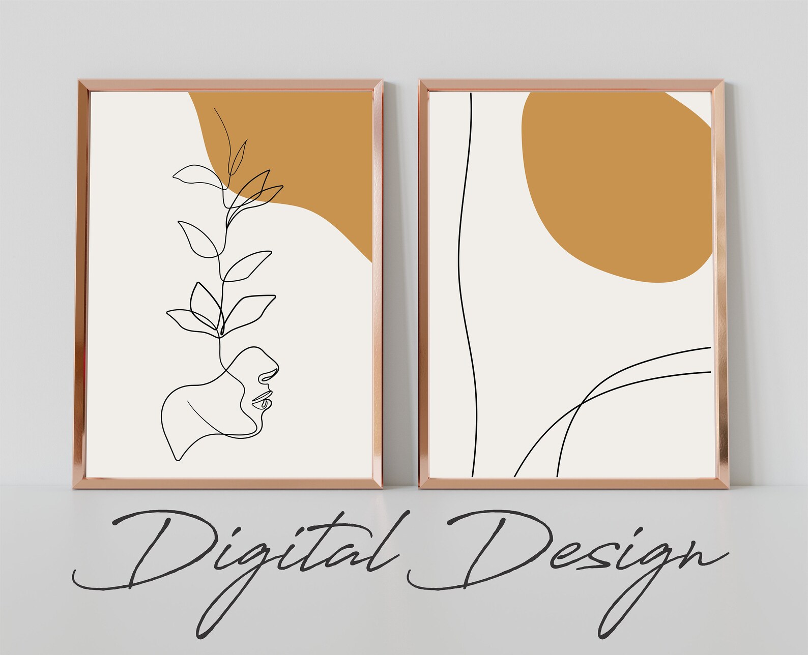 Digital Art Print Wall Decor Wall Print Natural Colors Etsy