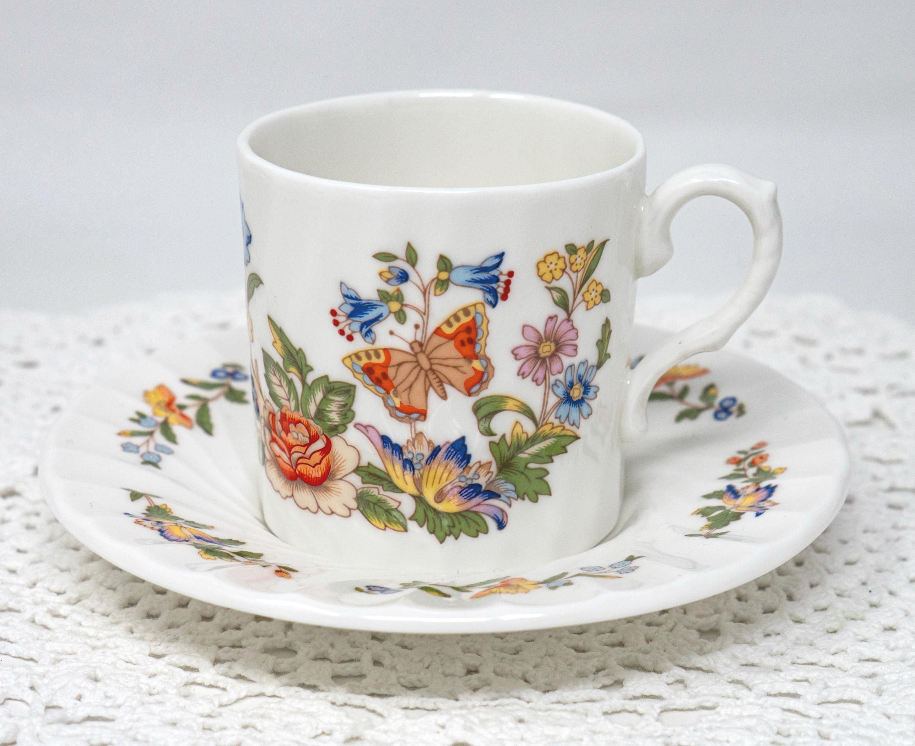 Aynsley Demitasse Espresso/coffee Cup and Saucer, 