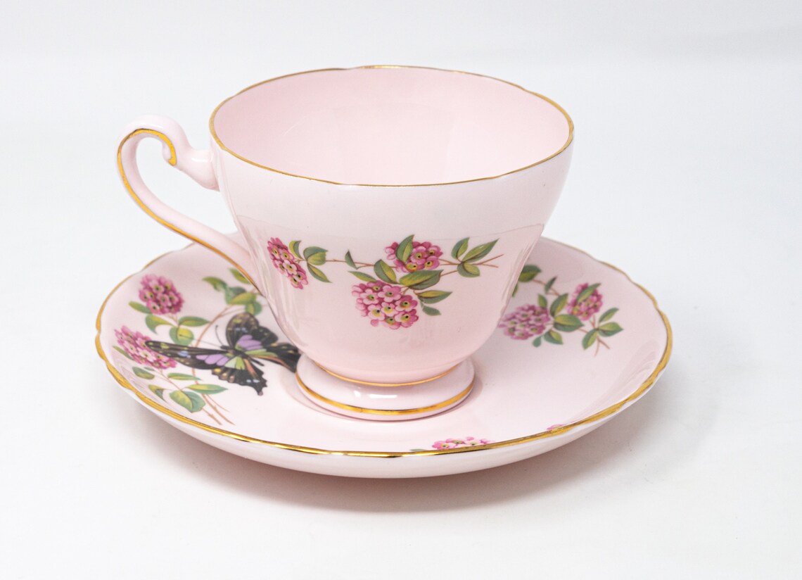 Tuscan june Glory Teacup and Saucer Set Tender Etsy Canada