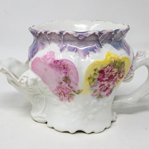 Antique shaving mug, personal grooming product, c.1800s