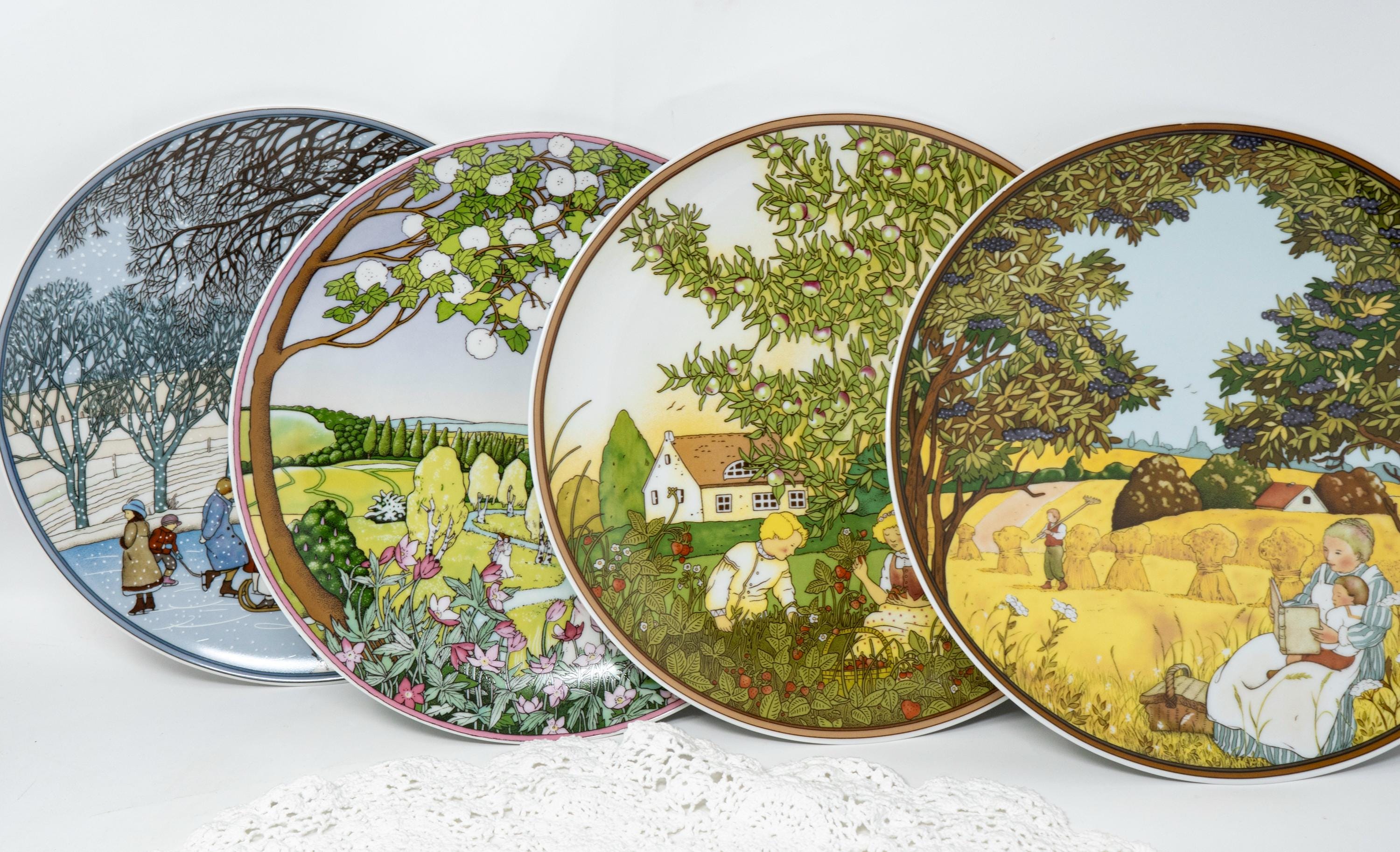 ビロレイ＆ボッホ　四季 Villeroy boch four seasons spring or - Etsy 日本