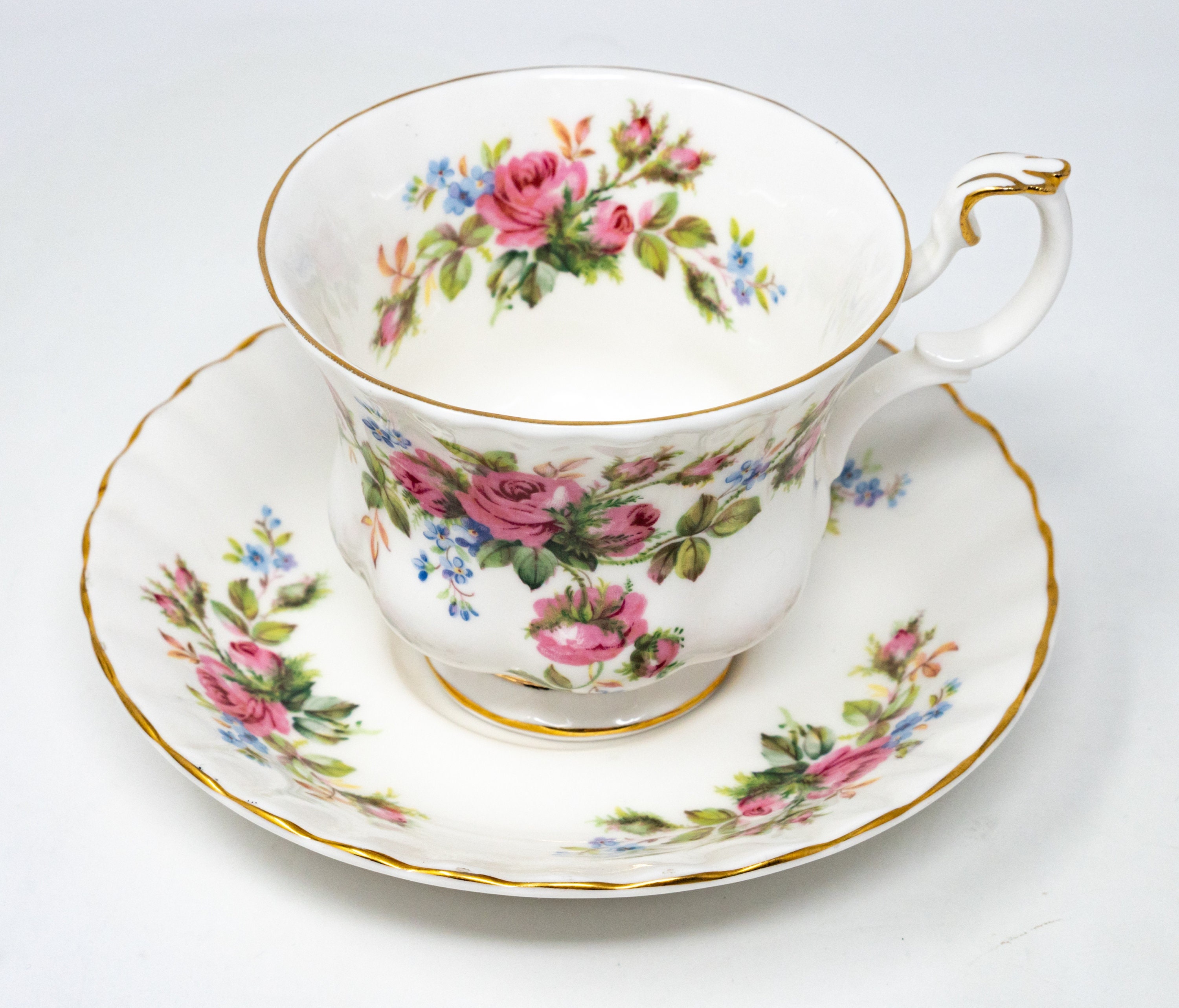 Royal albert bone cheap china moss rose