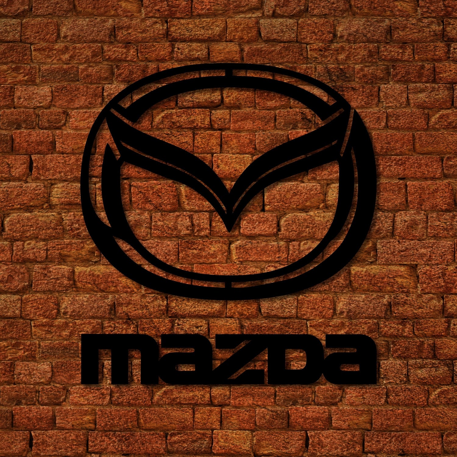 Custom Automobile Sign Auto Brand Wall Poster Car Brand Wall Etsy