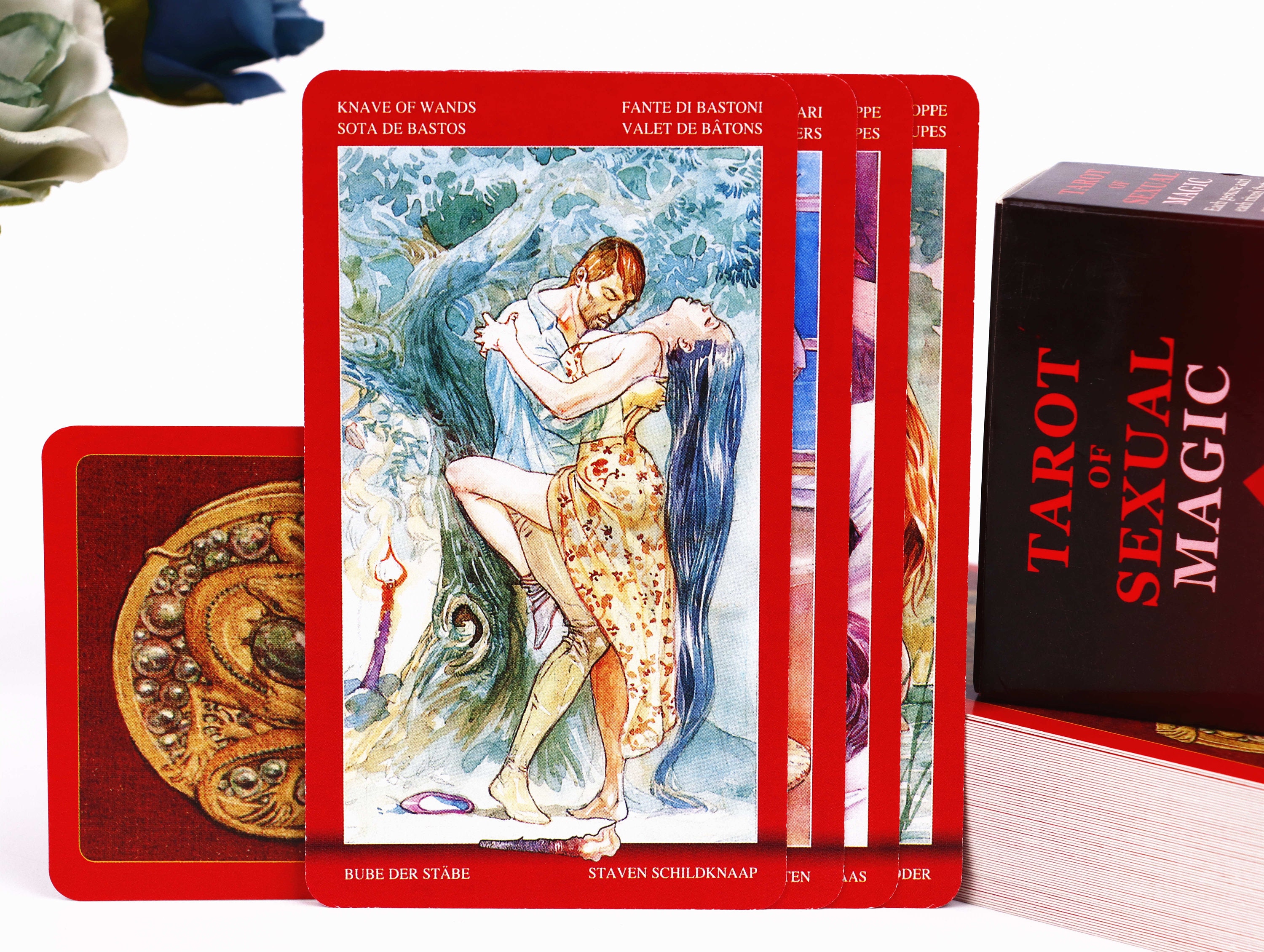 Sex Tarot Card Deck With Guidebook For Beginners Beautiful Etsy 