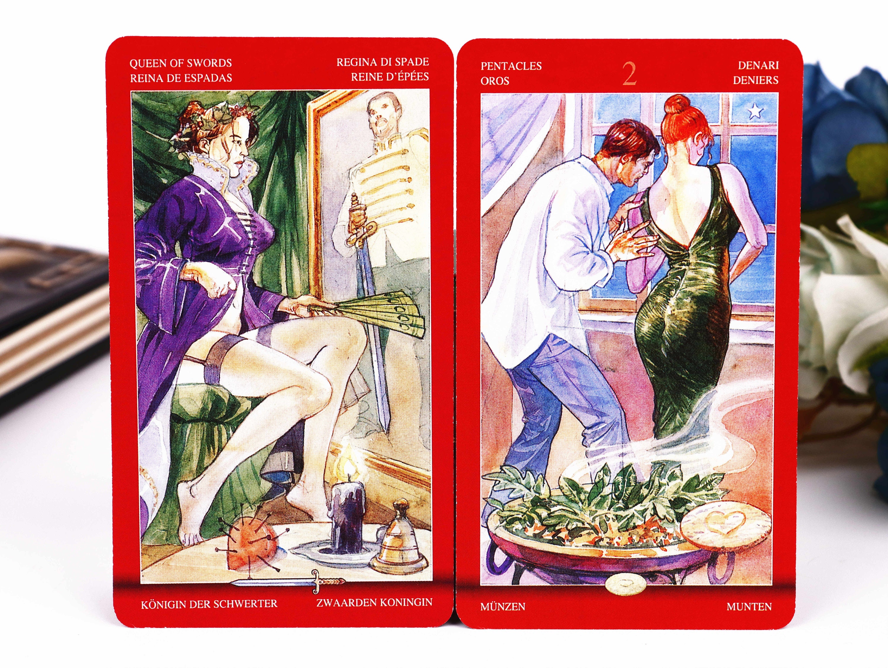 Sex Tarot Card Deck With Guidebook For Beginners Beautiful Etsy 