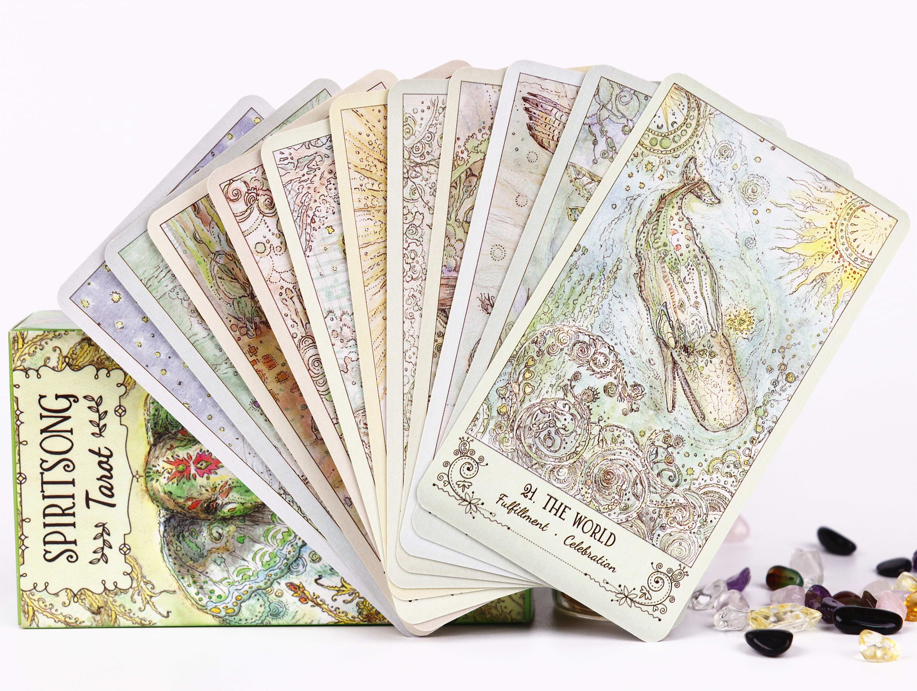 Tarot Für Anfänger Set Mit Buch Und Karten www.etsy.com