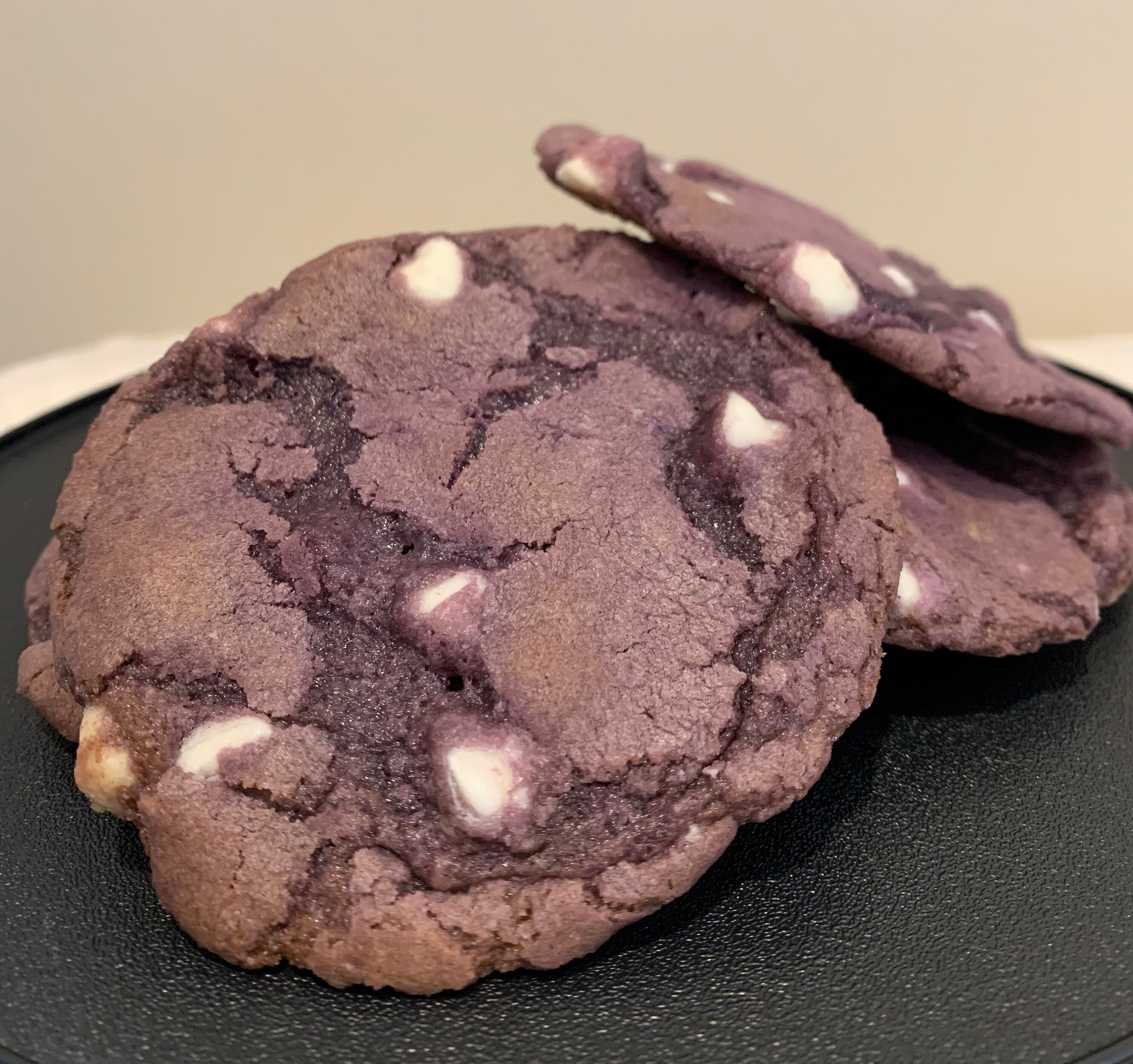 Homemade Ube Cookies With White Chocolate Chips Filipino Etsy UK