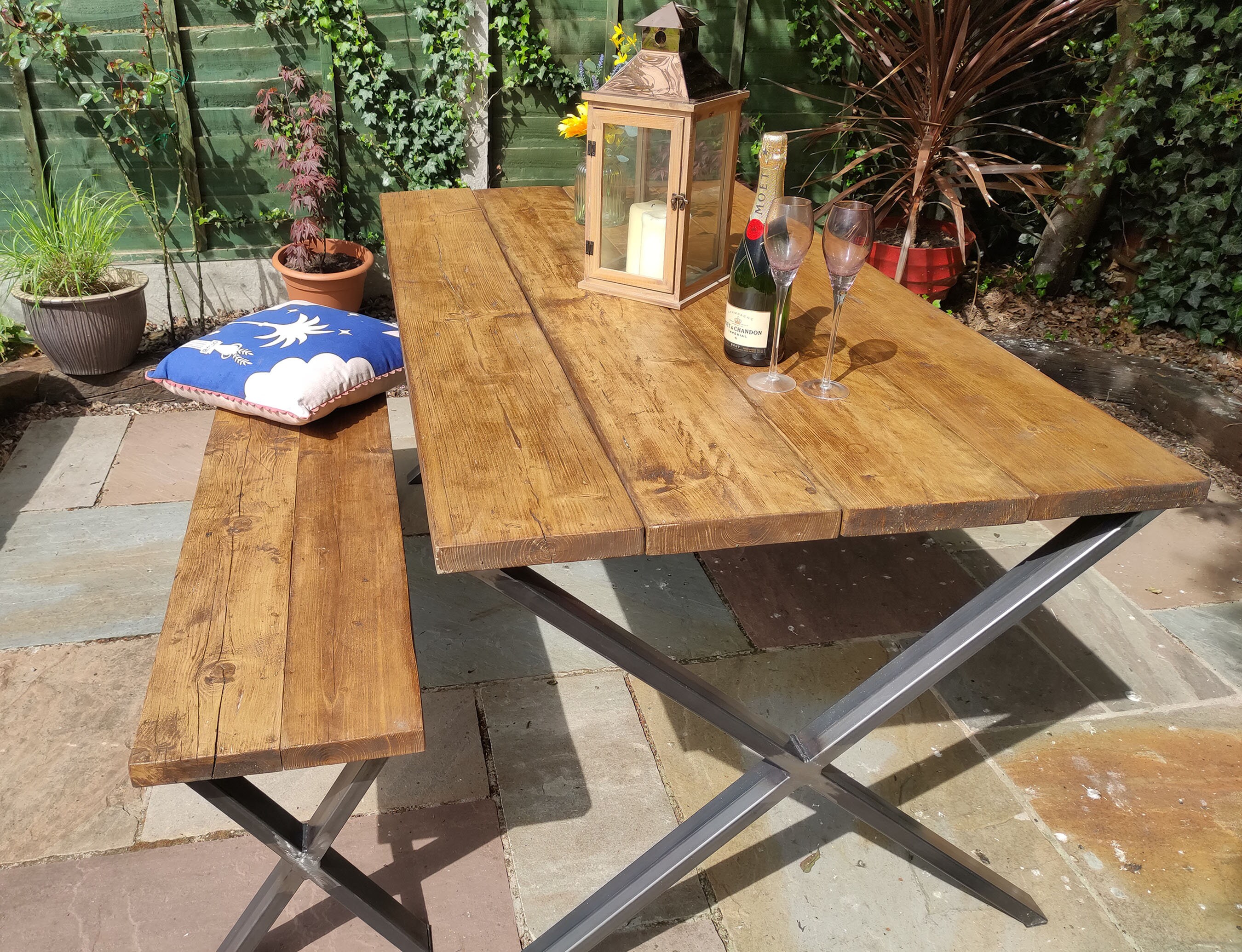 Beer Garden Furniture Outdoor Pub Furniture Industrial Style Etsy UK