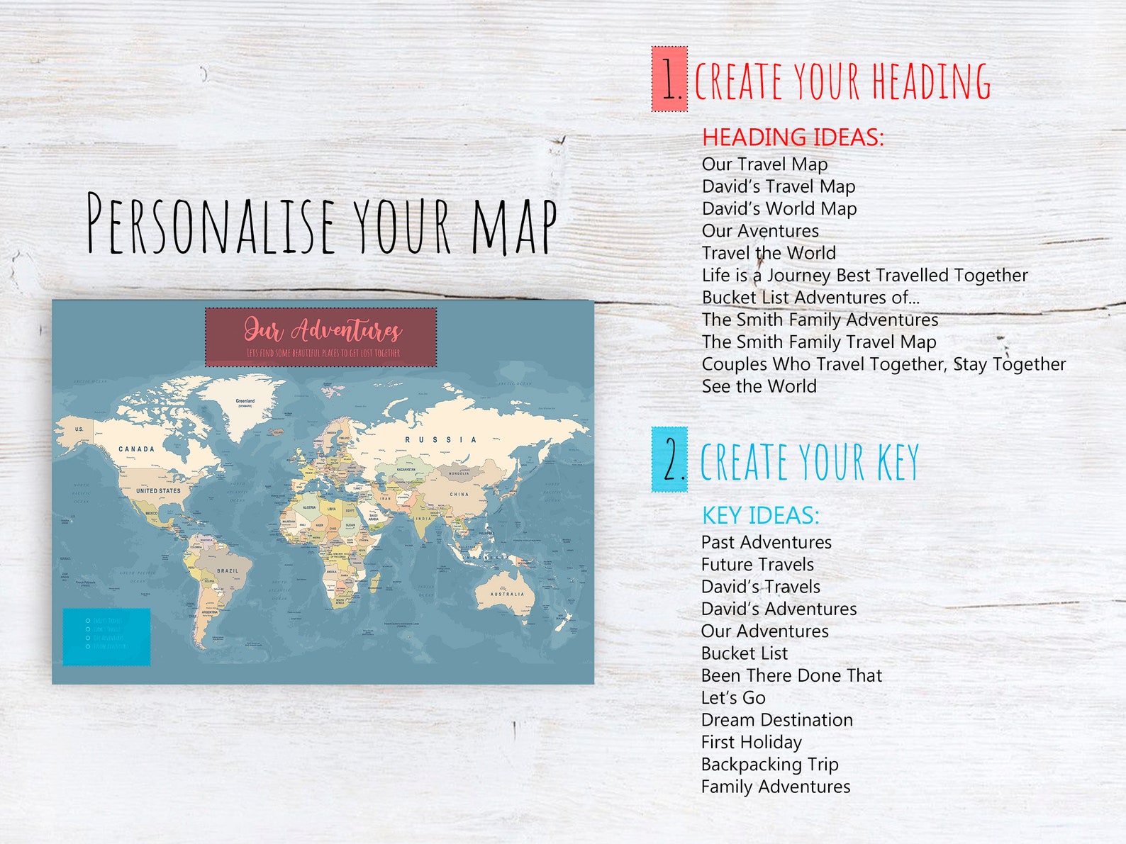 WORLD PIN MAP Blue World Map Push Pin Framed Push Pin Map Etsy UK