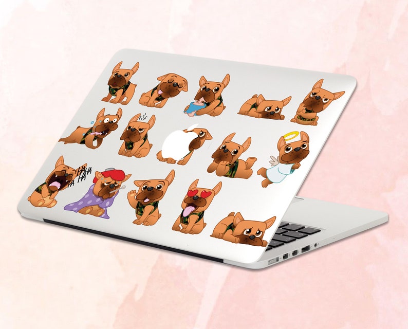 Dogs macbook skin Macbook Pro 15 decal puppies Pro Retina 13 sticker Animal macbook Air 13 2020 sticker macbook Pro 13 2019 macbook 12 skin
