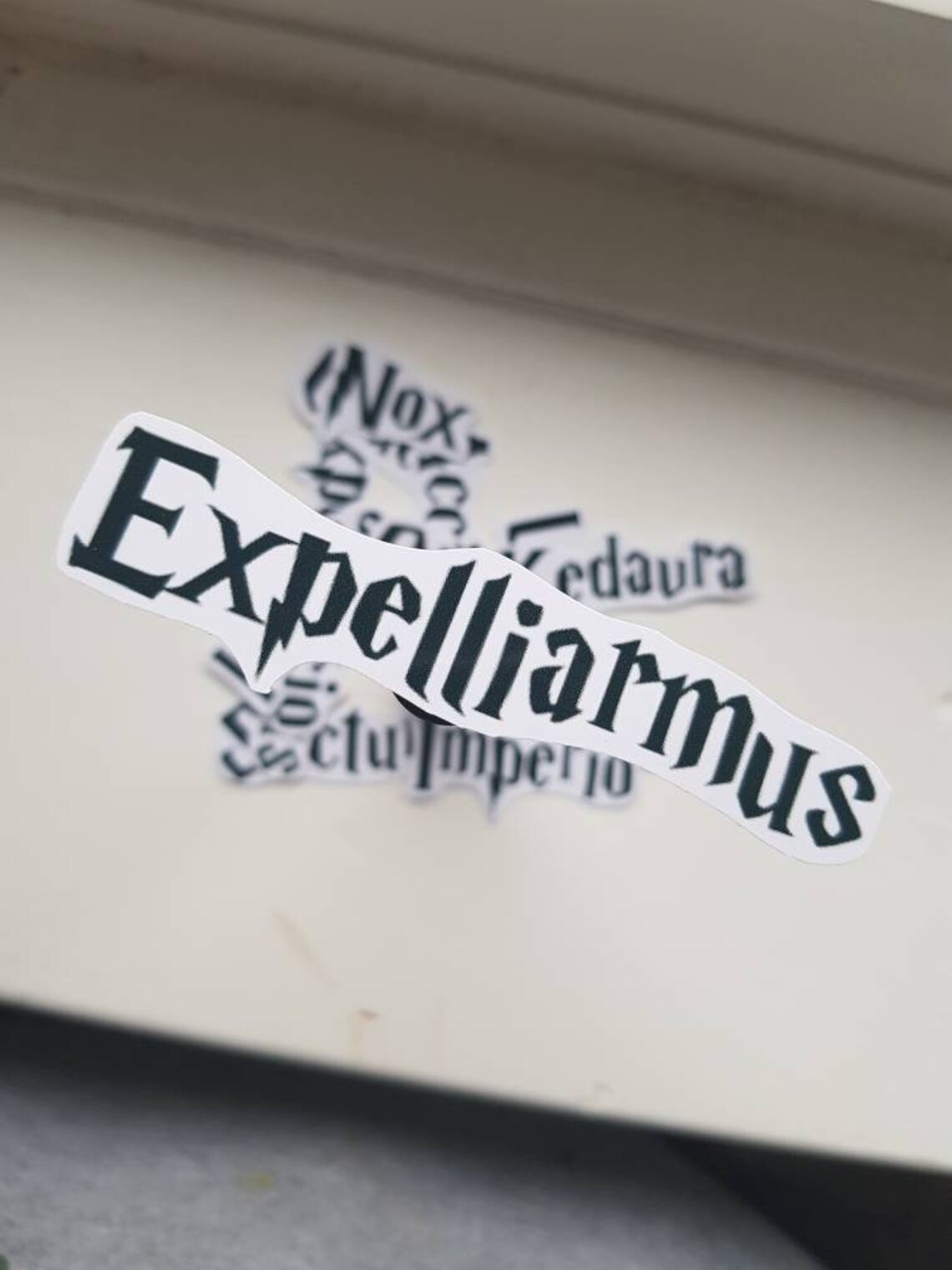 Harry Potter spell stickers good for laptops journaling and Etsy