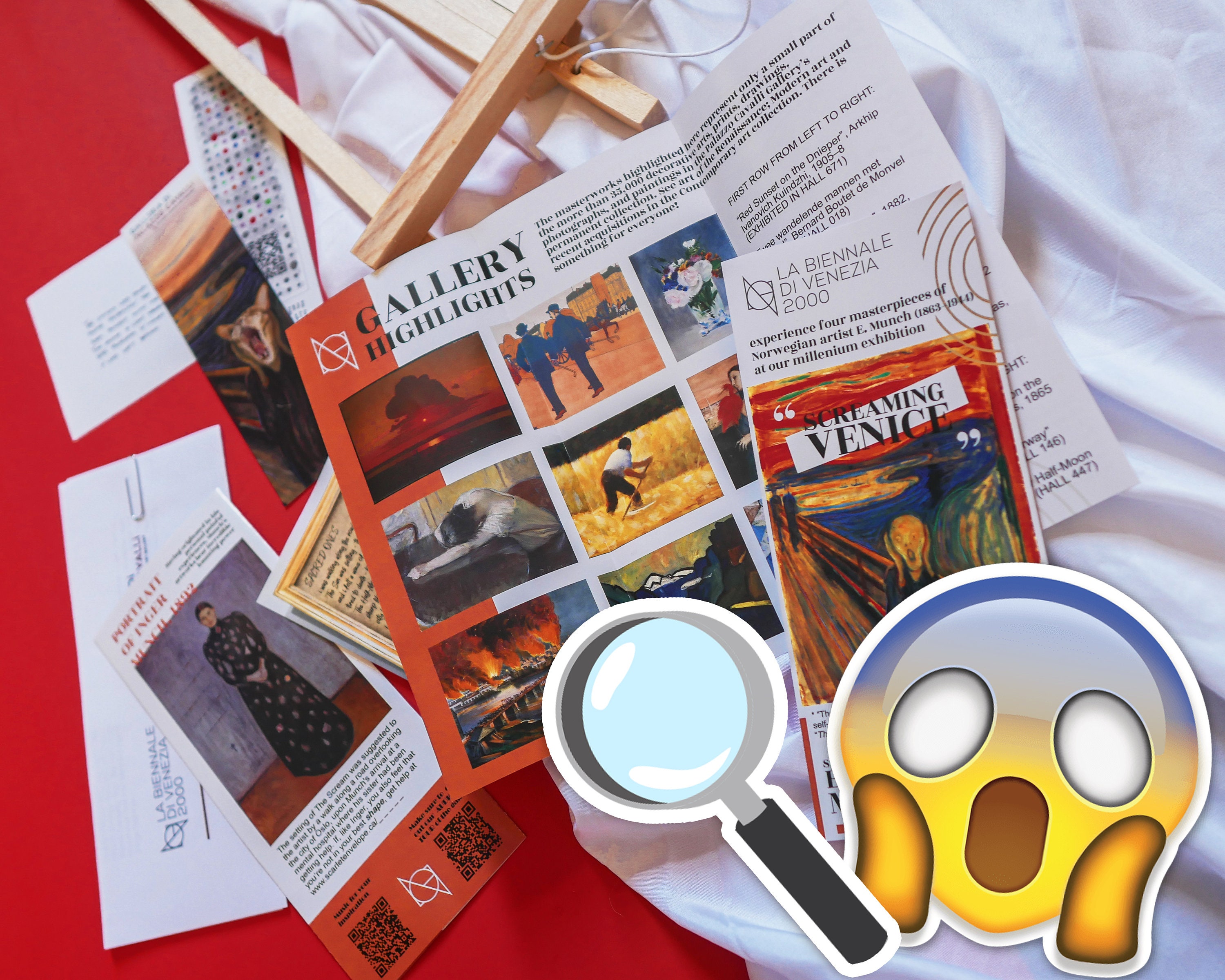 Art Heist Escape Room At Home. Scarlet Envelope Etsy