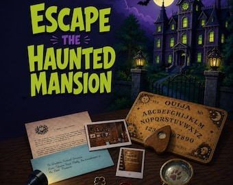 Haunted Mansion Escape Room – Mr. Ferri Crime Investigation Game