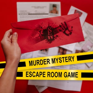 Murder Mystery Game «Breakfast for a Serial Killer» True Crime Cold Case Investigation. Gift for Mom, Dad, Sister, Couple Date Night Idea