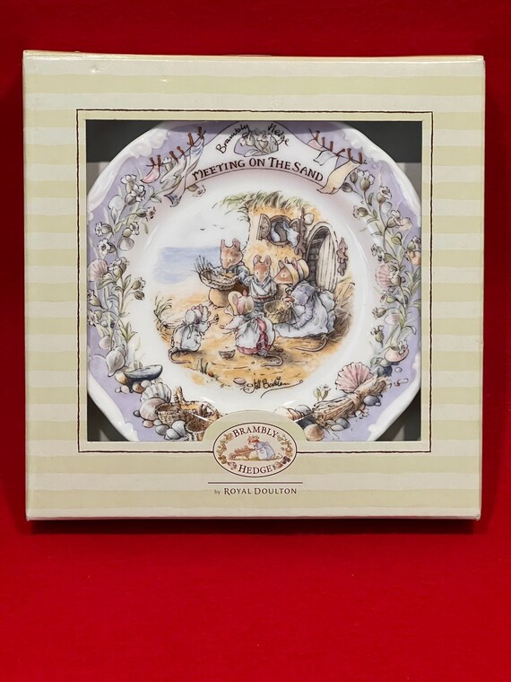 ブランブリーヘッジ MEETING ON THE SAND プレート