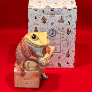 beatrix potter jeremy fisher money box Border Fine Arts Studios Beatrix Potter Jeremy Fisher Money Box