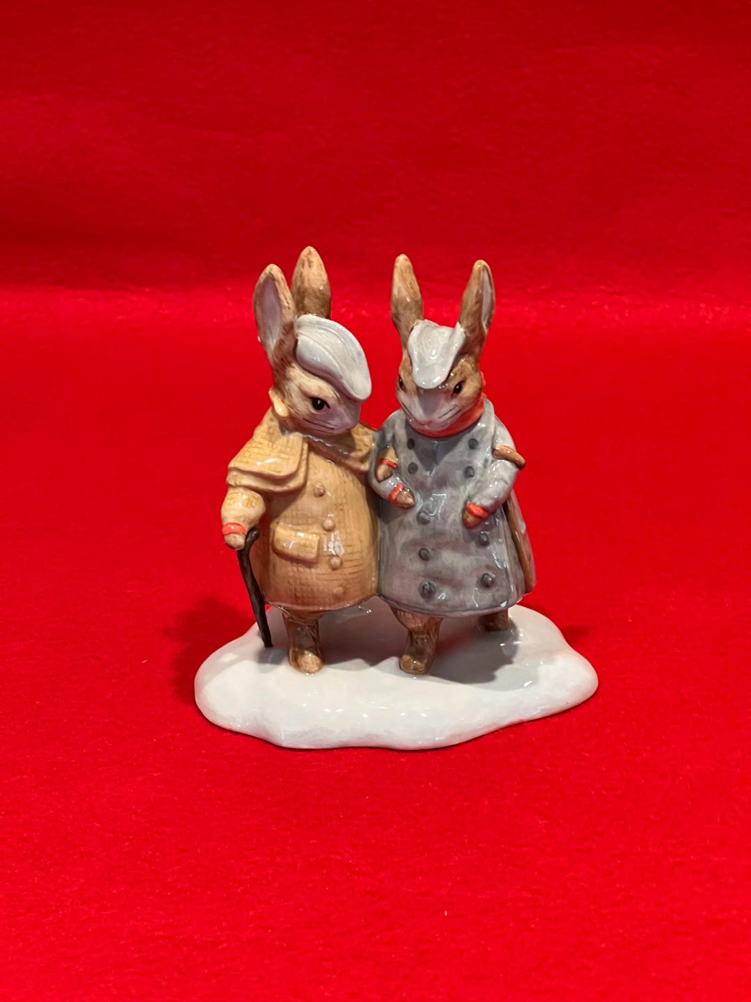 Beswick Beatrix Potter Two Gentlemen Rabbits VERY RARE Figurine - Etsy
