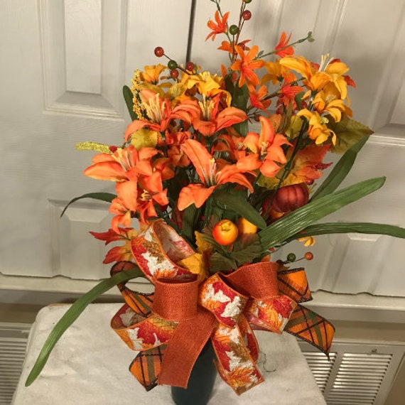 Cemetery Flower Vase Cemetery Floral Vase Cemetery Etsy