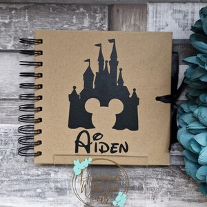 Personalised Autograph Book, Customised Memory Book, Scrap Book, Holiday Memories, Kraft Memory Book, School Leavers Book, Special Occasion image 16