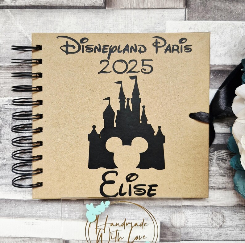 Personalised Autograph Book, Customised Memory Book, Scrap Book, Holiday Memories, Kraft Memory Book, School Leavers Book, Special Occasion image 15