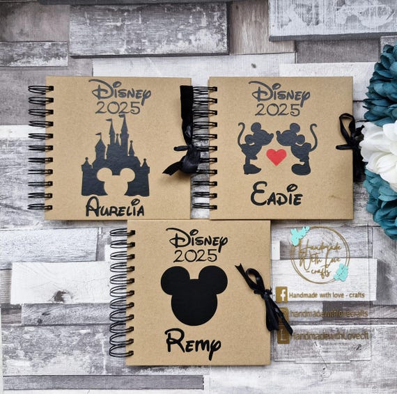 Personalised Autograph Book, Customised Memory Book, Scrap Book, Holiday Memories, Kraft Memory Book, School Leavers Book, Special Occasion