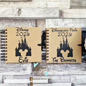Personalised Autograph Book, Customised Memory Book, Scrap Book, Holiday Memories, Kraft Memory Book, School Leavers Book, Special Occasion image 19