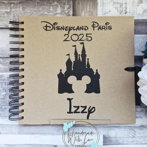 Personalised Autograph Book, Customised Memory Book, Scrap Book, Holiday Memories, Kraft Memory Book, School Leavers Book, Special Occasion image 18