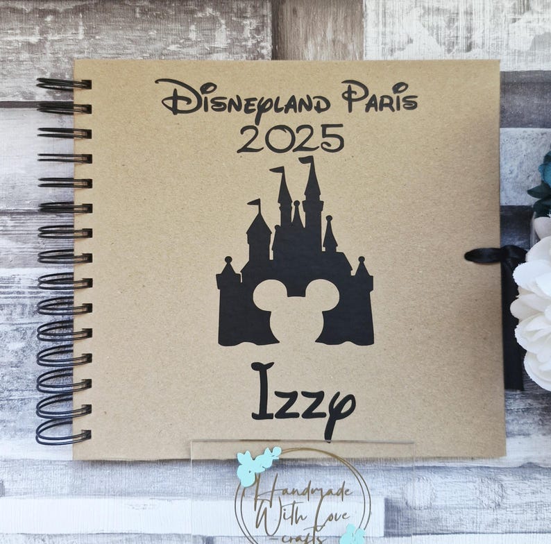 Personalised Autograph Book, Customised Memory Book, Scrap Book, Holiday Memories, Kraft Memory Book, School Leavers Book, Special Occasion image 18