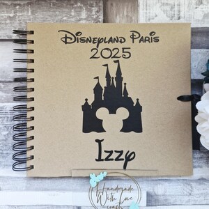 Personalised Autograph Book, Customised Memory Book, Scrap Book, Holiday Memories, Kraft Memory Book, School Leavers Book, Special Occasion image 14