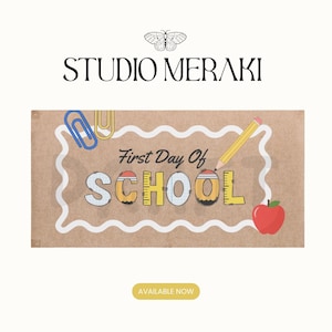 First Day of School Banner Template