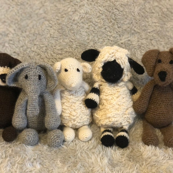 Crochet soft toy / animals