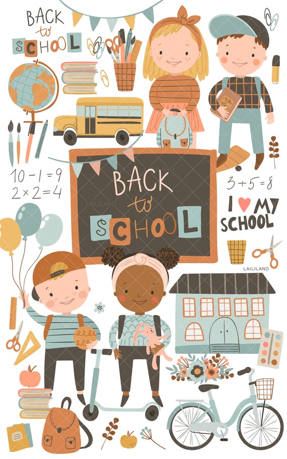 Dessins Pour Rentree Scolaire Clipart