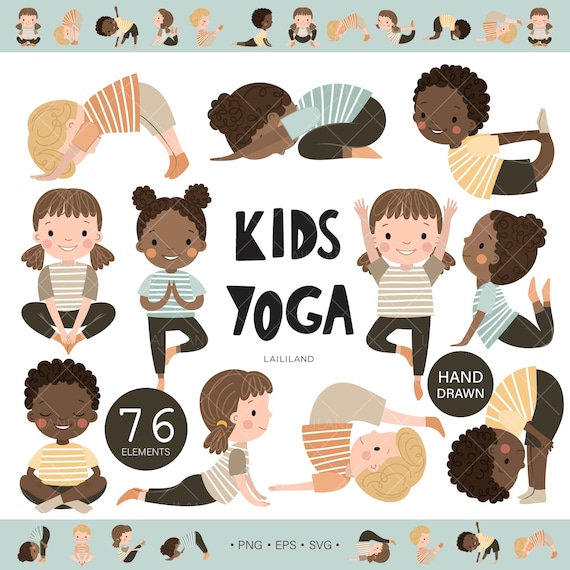 Imágenes Prediseñadas De Yoga Para Niños, Imágenes Prediseñadas De.