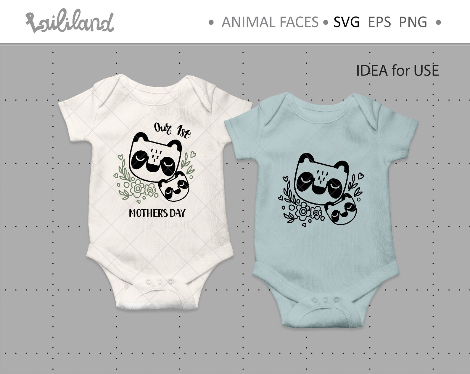 Download Our first mothers day svg Panda and baby svg Koala and baby | Etsy