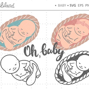 Newborn svg, oh baby svg, newborn girl svg, svg for newborn baby girls, cute newborn girls svg, baby svg, Personal and Commercial use 008