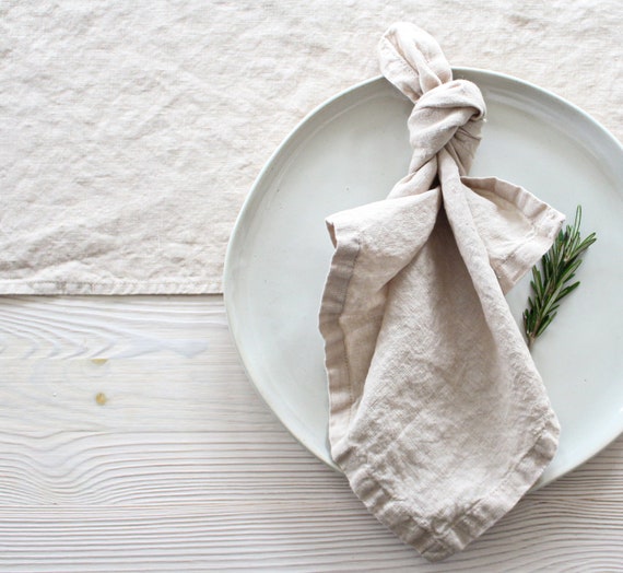 Bulk Linen Napkin, Washed Soft Natural Linen Napkin, Dinner Napkin, Linen  Tea Napkin, Cloth Napkins, Bulk Wedding Napkins, Housewarming Gift 