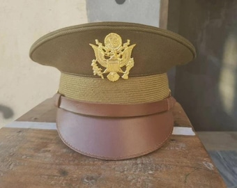 ファーフェルト製アメリカ陸軍正装ブルー制帽 - 下士官用軍帽 - Etsy 日本