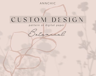 Custom Paper Design Custom Digital Paper, Custom Pattern Design, Background Design ...