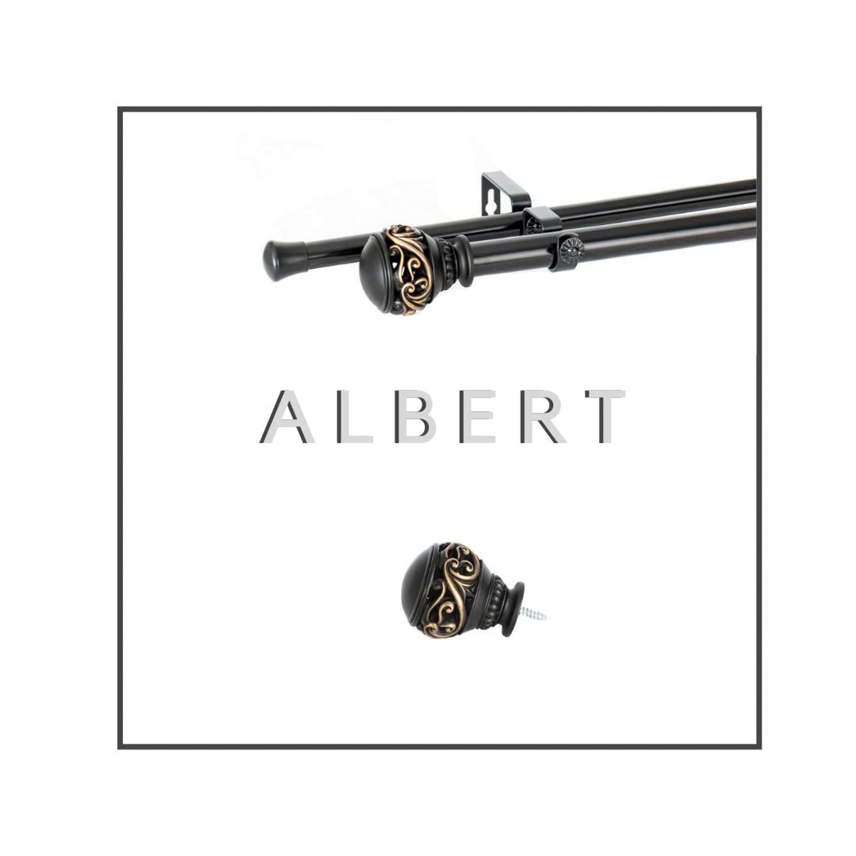 Maison Desyne Albert 20 mm 25 Double Tringle à Rideau