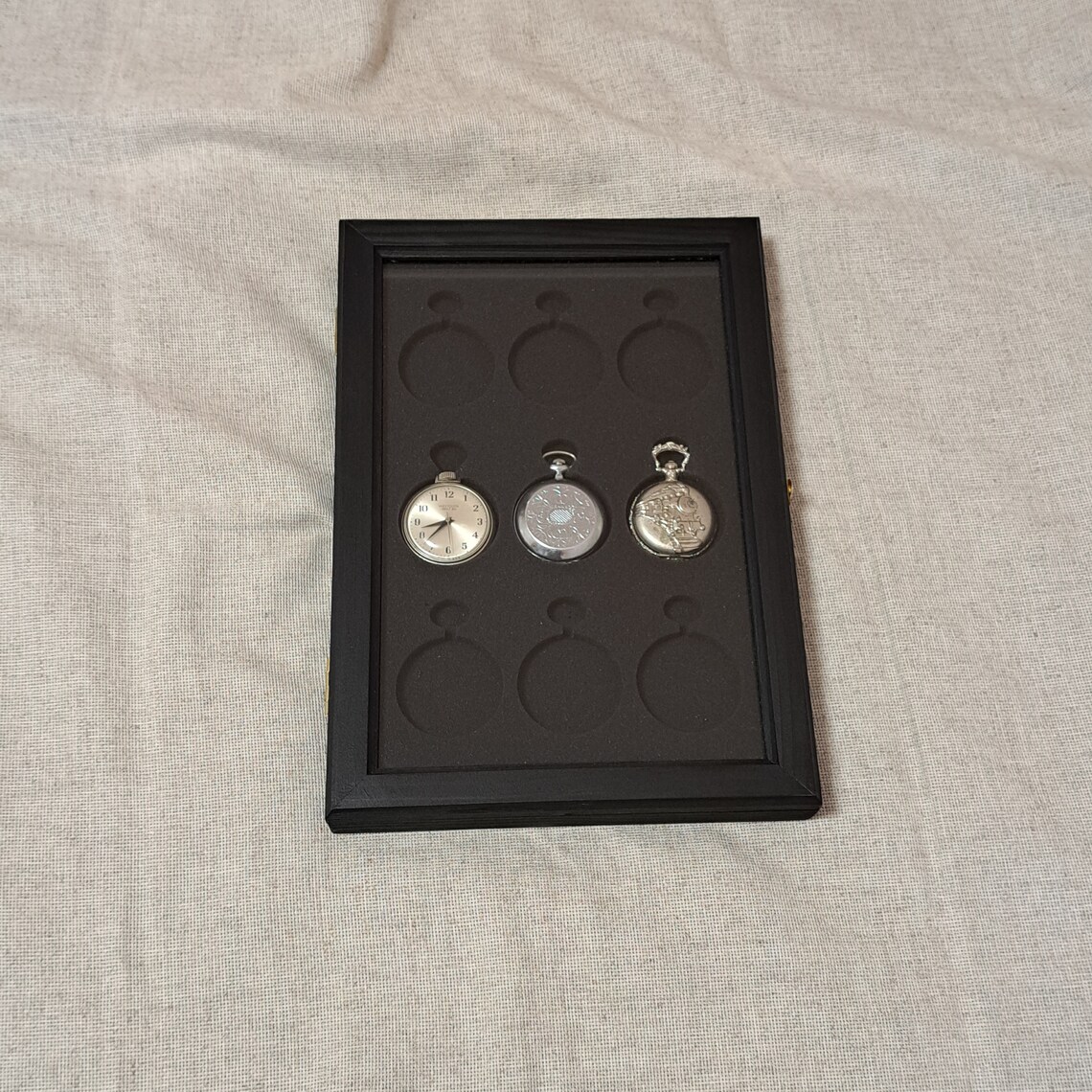Watch Display Case, Pocket Watch, Watch Box, Watch Stand, Wallmounted