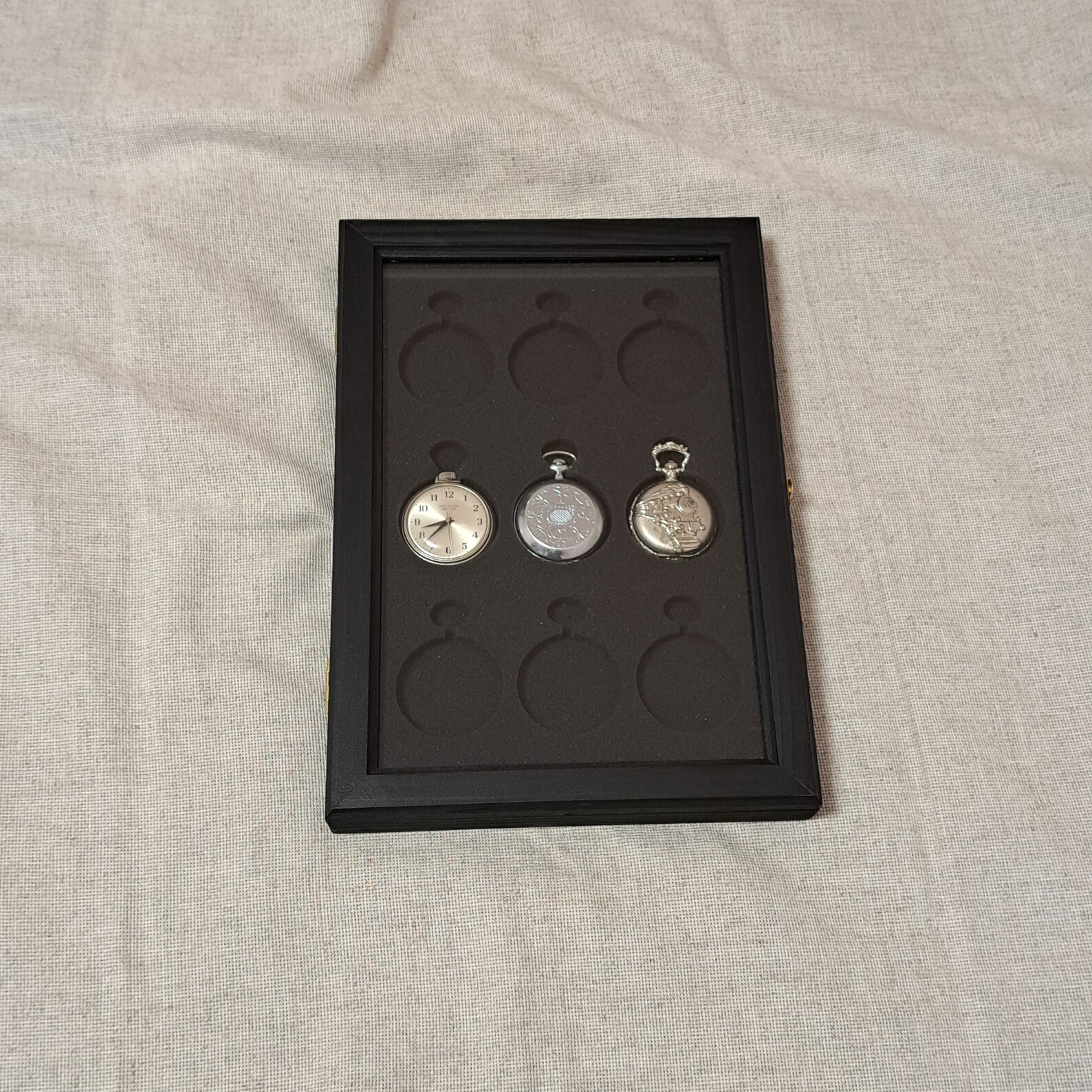 Watch Display Case, Pocket Watch, Watch Box, Watch Stand, Wallmounted